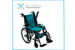 SILLA DE RUEDAS DE TRANSPORTE EN ALUMINIO PH4001